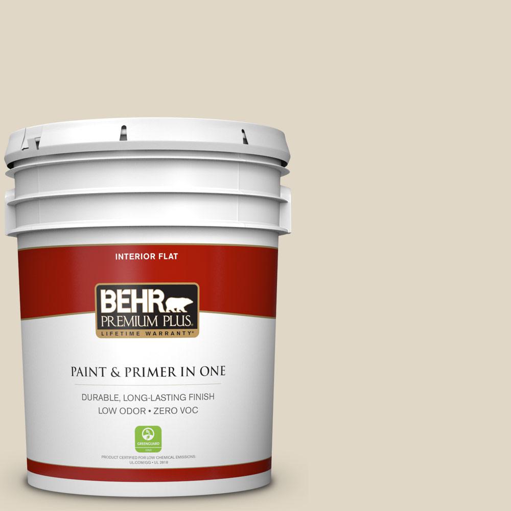 BEHR MARQUEE 5-gal. #N300-2 Canvas Luggage Flat Exterior Paint ...