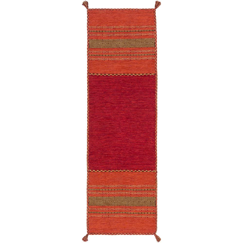 Artistic Weavers Thornton Burnt Orange 3 ft. x 8 ft. Indoor Runner Rug