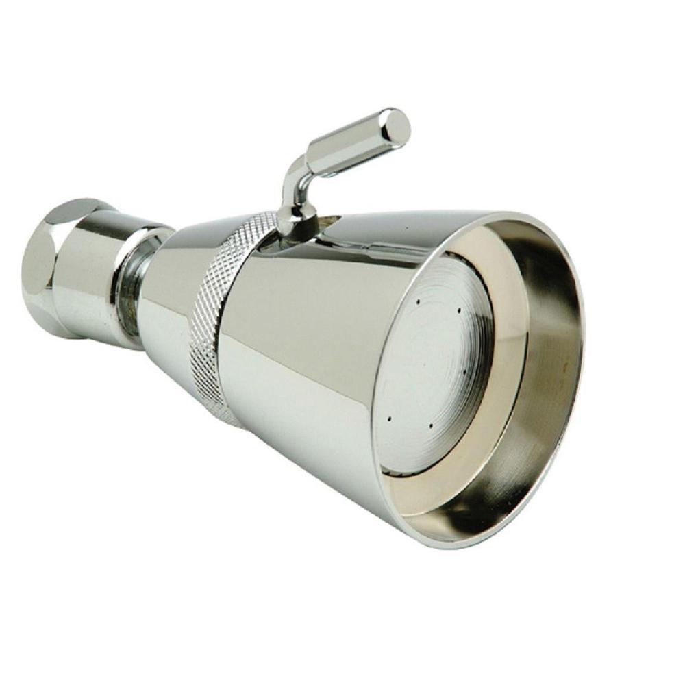 UPC 670240242654 product image for Zurn 1-Spray 2.3 in. Single Wall Mount Fixed Adjustable Shower Head in Chrome, G | upcitemdb.com