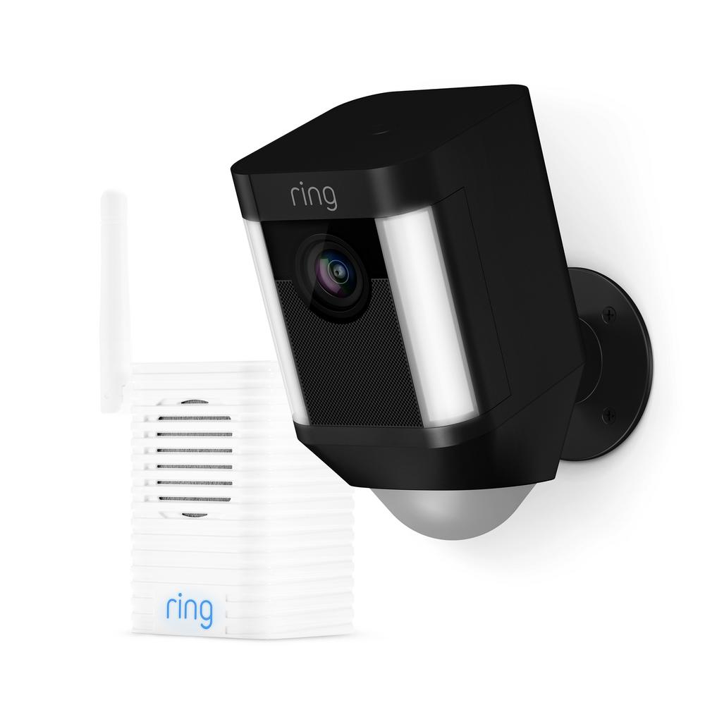 Battery Security Standard Spotlight Ring Wireless Outdoor Cam CtrxshQd