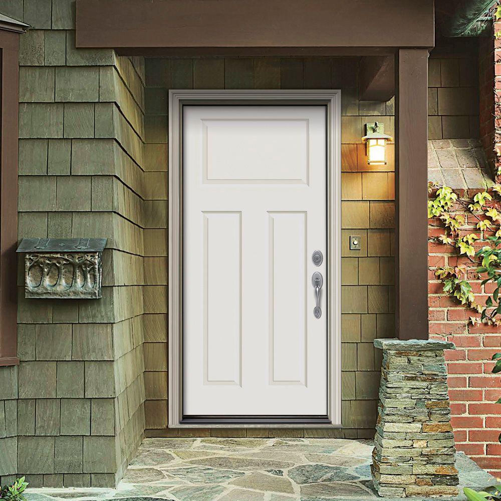 Craftsman - JELD-WEN - Steel Doors - Front Doors - The Home Depot