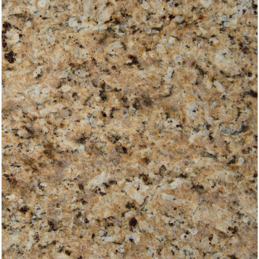 Msi St Helena Gold 12 In X 12 In Polished Granite Floor And