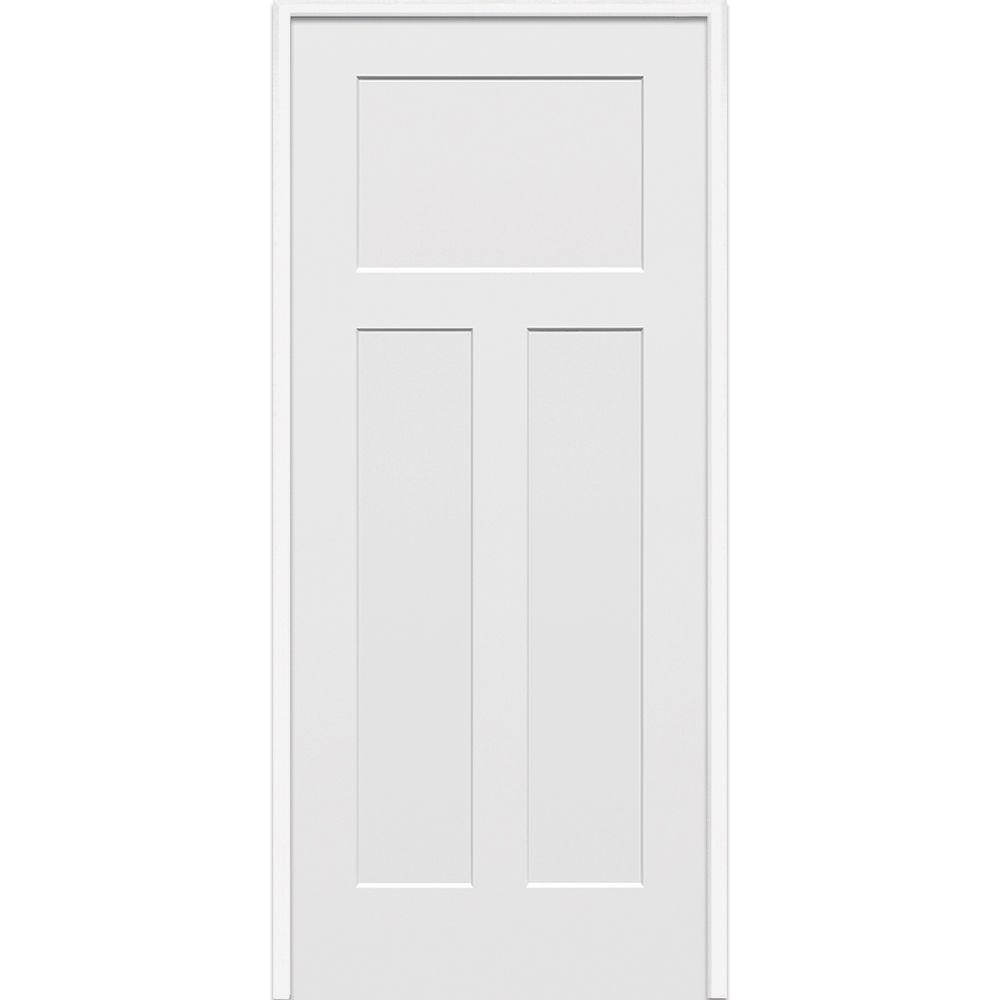MMI Door 33.5 in. x 81.75 in. Primed Craftsman Smooth Surface Solid