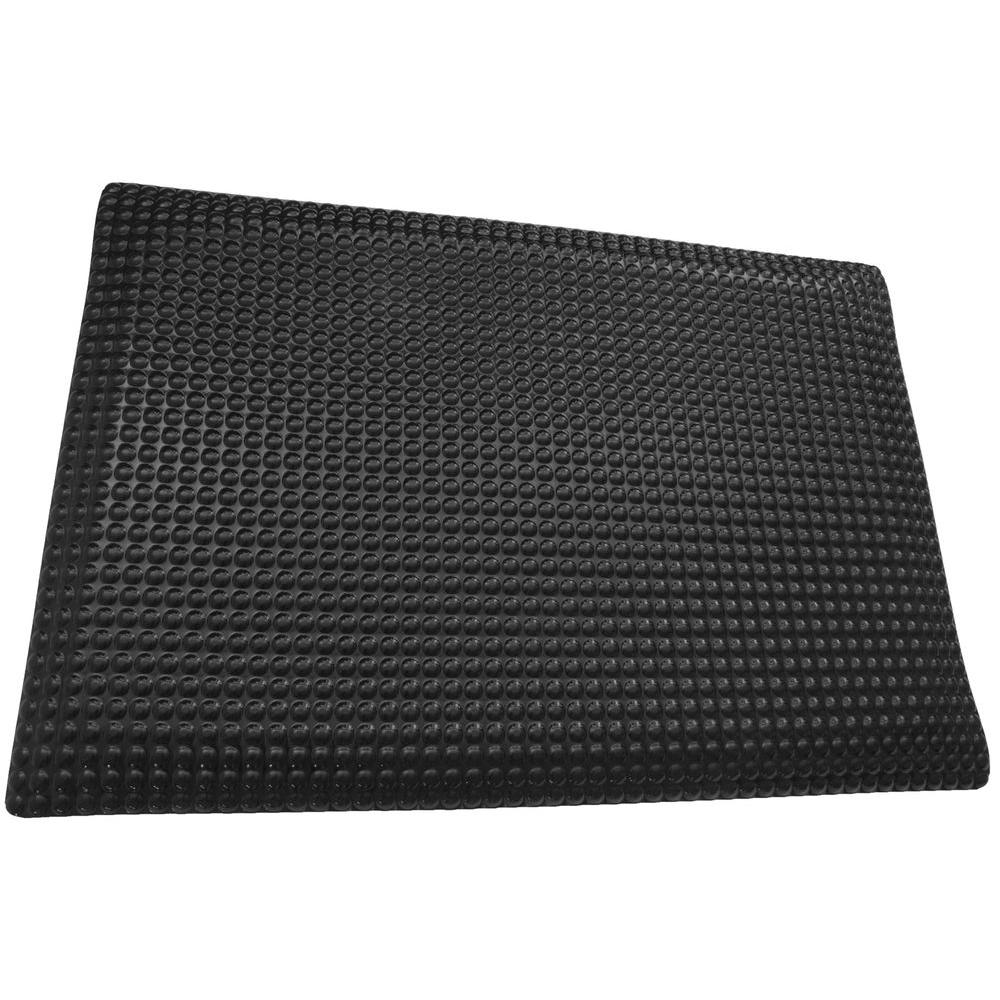 Rhino Anti Fatigue Mats Reflex Double Sponge Glossy Black Raised