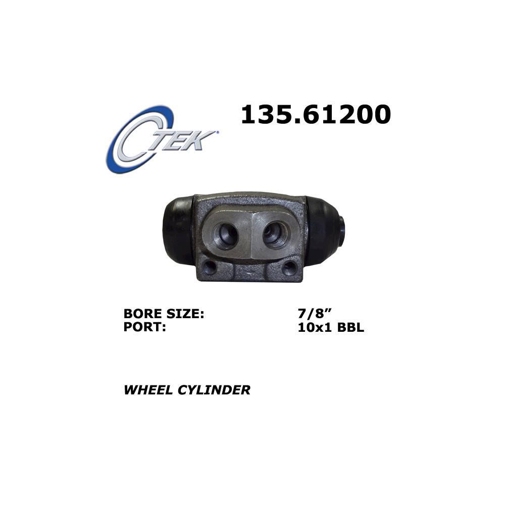 Drum Brake Wheel Cylinder-C-TEK Standard Wheel Cylinder Rear//Front-Right Centric