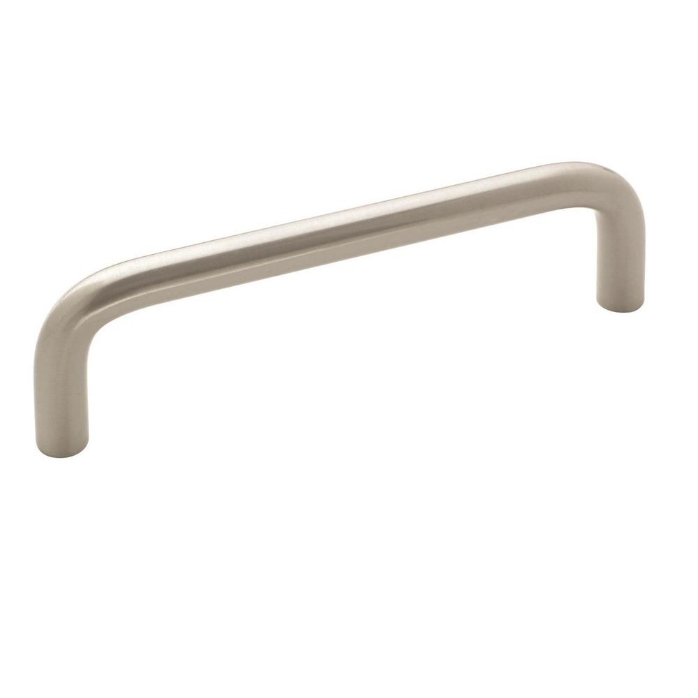 Amerock Brass Wire Pulls 3 1 2 In 89 Mm Center To Center Satin