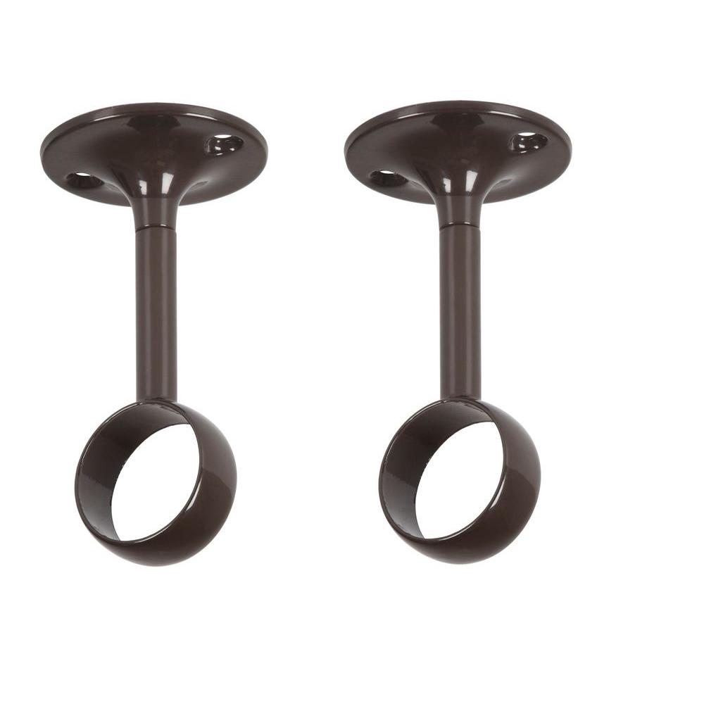 Umbra Ceiling Mount Brackets In Bronze 2 Pack 244939 213 The