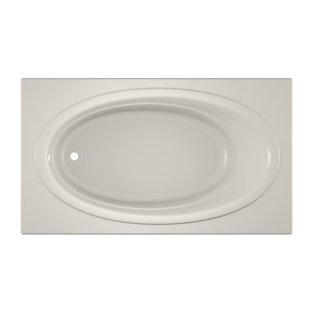 JACUZZI AMIGA 72 in. x 36 in. Acrylic Rectangular Dropin Whirlpool