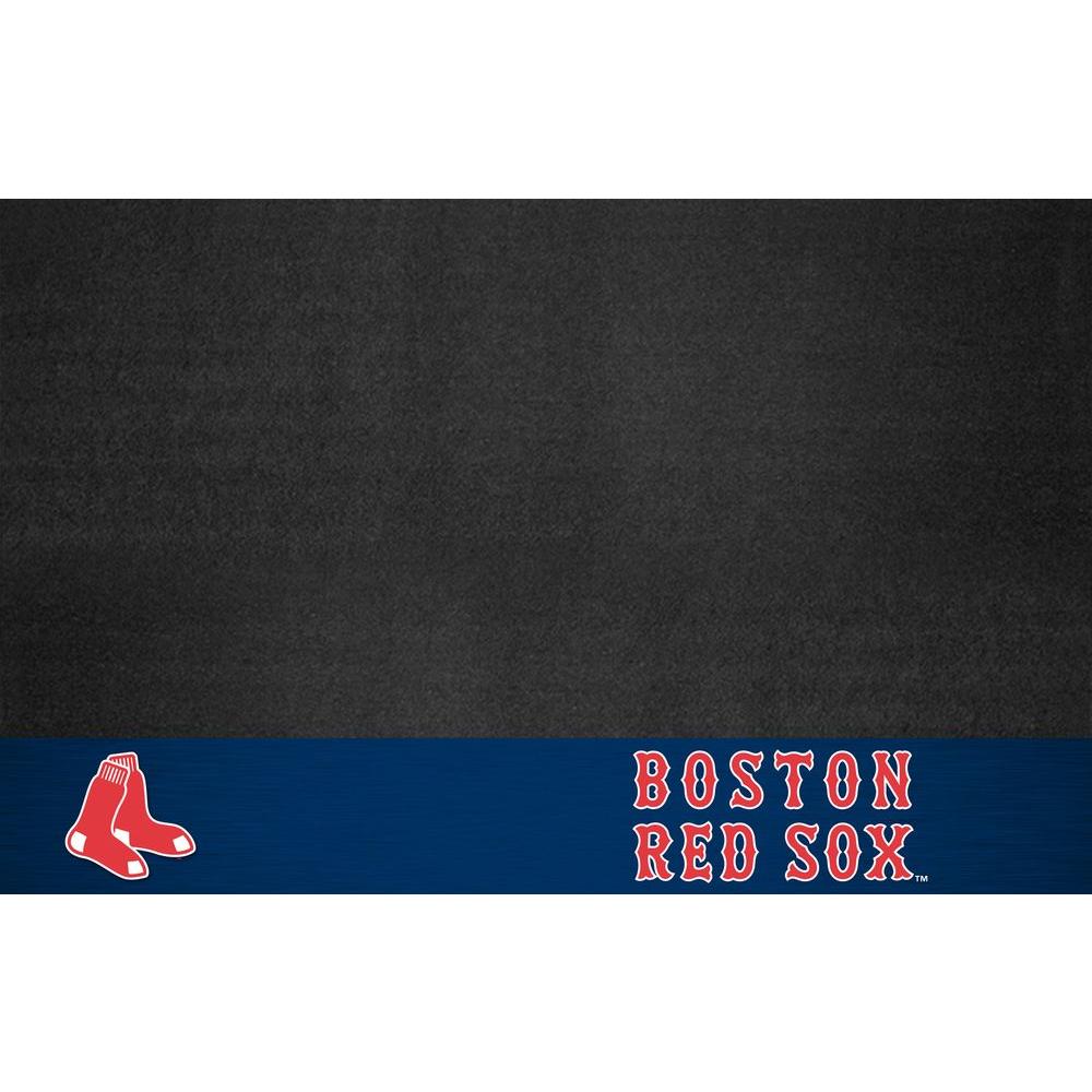 Fanmats Boston Red Sox 26 In X 42 In Grill Mat 12147 The Home