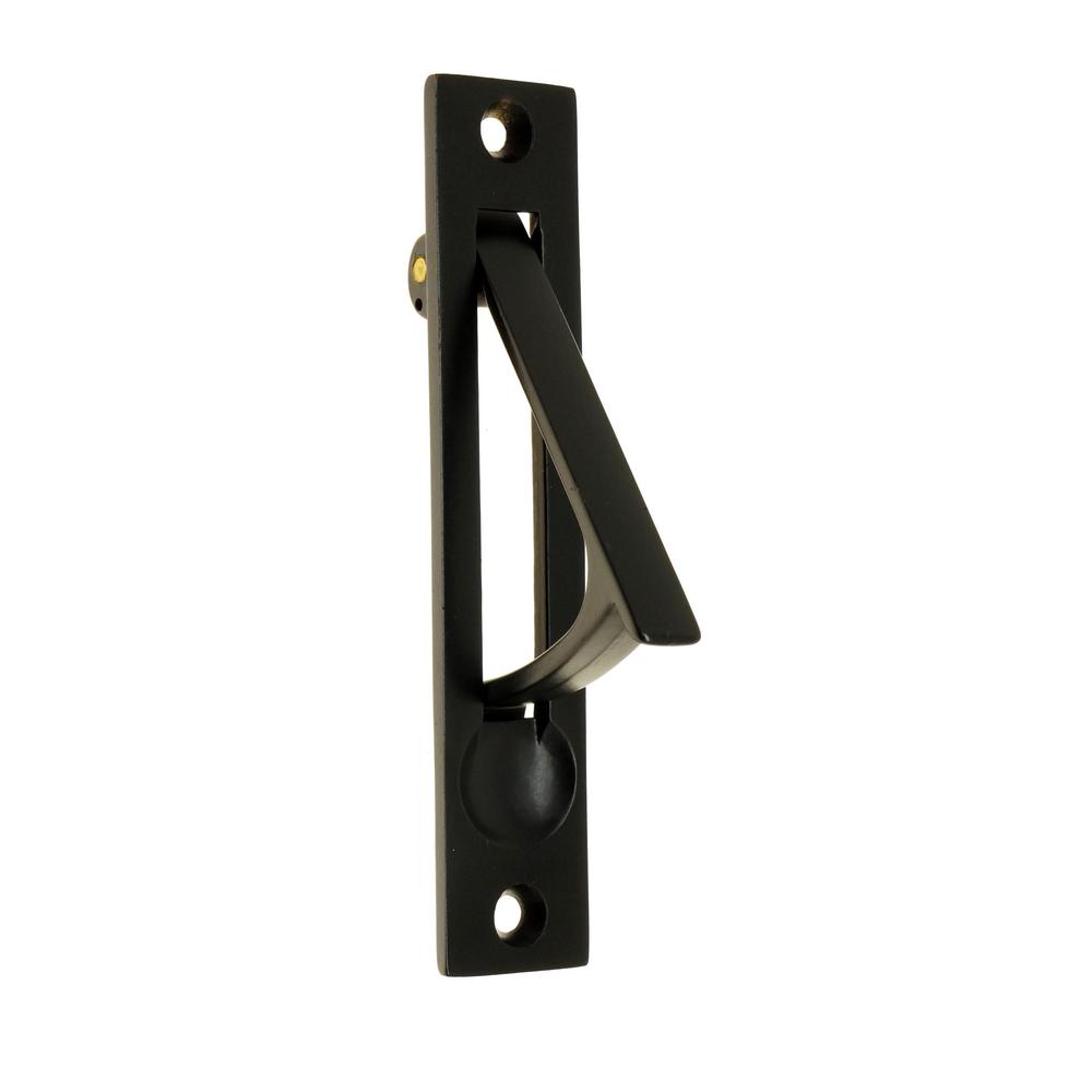 Matte Black Pocket Door Hardware Door Hardware The Home Depot