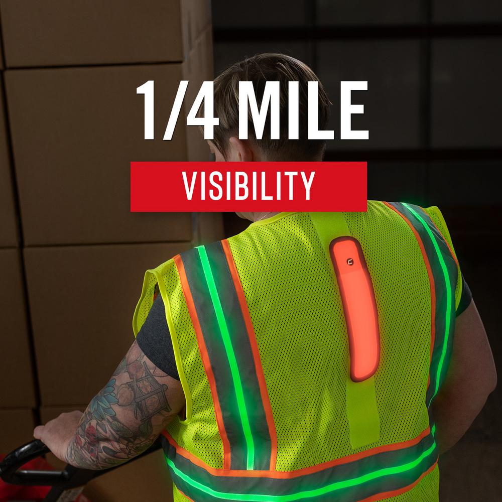 lighted vest for visibility