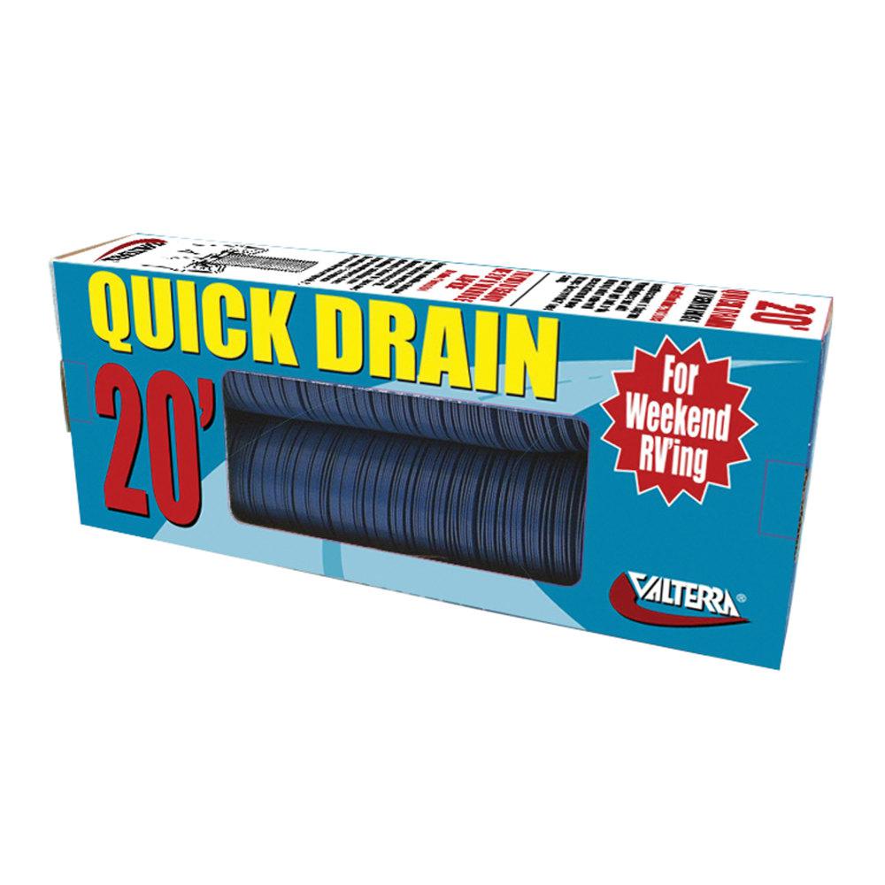 Valterra Quick Drain Standard RV Sewer Hose - 20' (Boxed)-D04-0046 ...