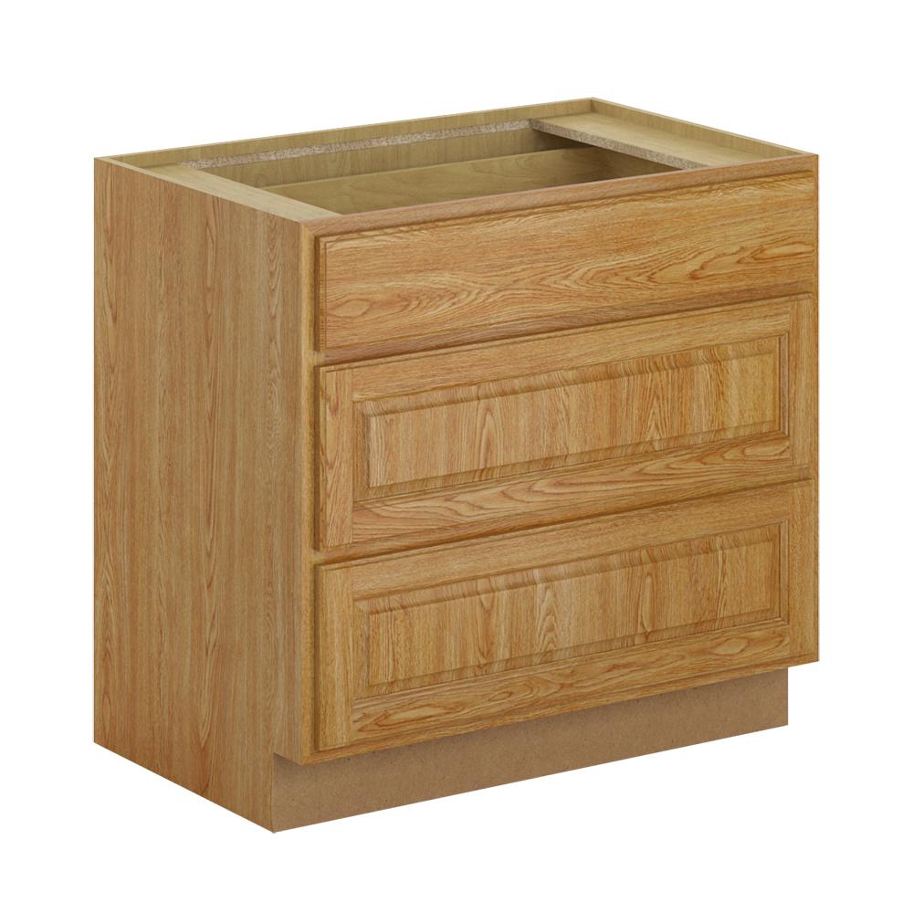 Hampton Bay Madison Assembled 36x34 5x24 In Pots And Pans Drawer