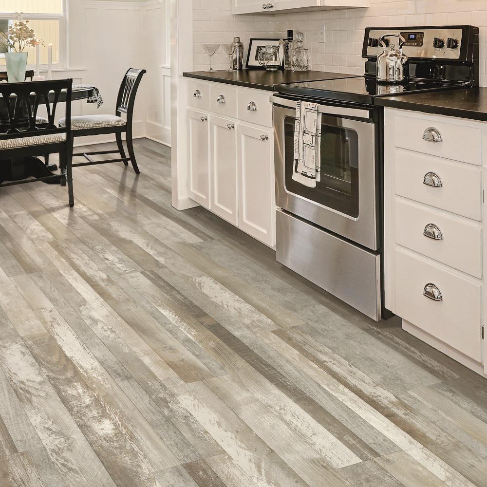 Pergo Outlast Dockside Grey Oak Laminate Flooring 5 In X 7 In