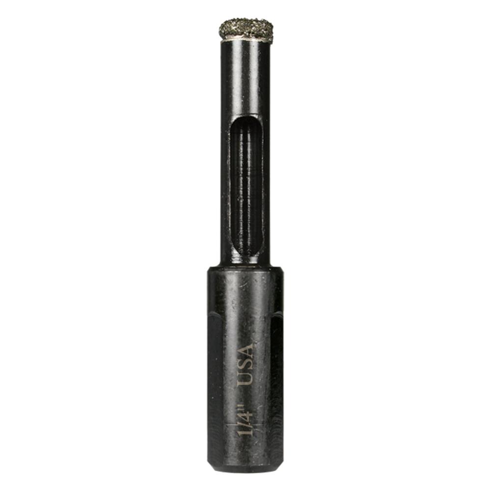 Montana Brand 1 4 In High Sd Steel Diamond Tile Drill Bit Mb 1 4 In High Sd Steel Diamond Tile Drill Bit