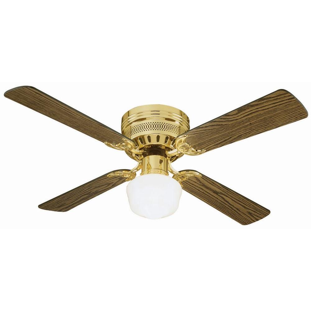 Design House Millbridge Hugger 42 In Polished Brass Ceiling Fan Design House Millbridge Hugger 42 In Polished Brass Ceiling Fan