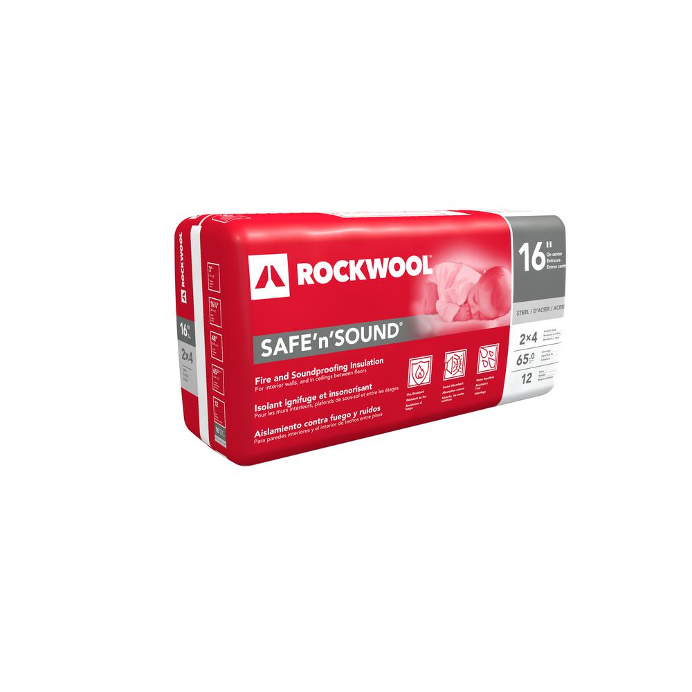  ROCKWOOL Safe n Sound 3 in x 16 1 4 in x 48 in 