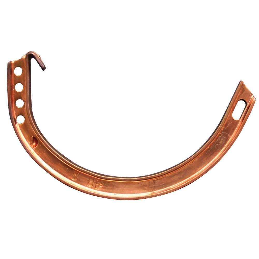 Amerimax Home Products 5 in. Copper 10 Circle with Spring Clip, Nut