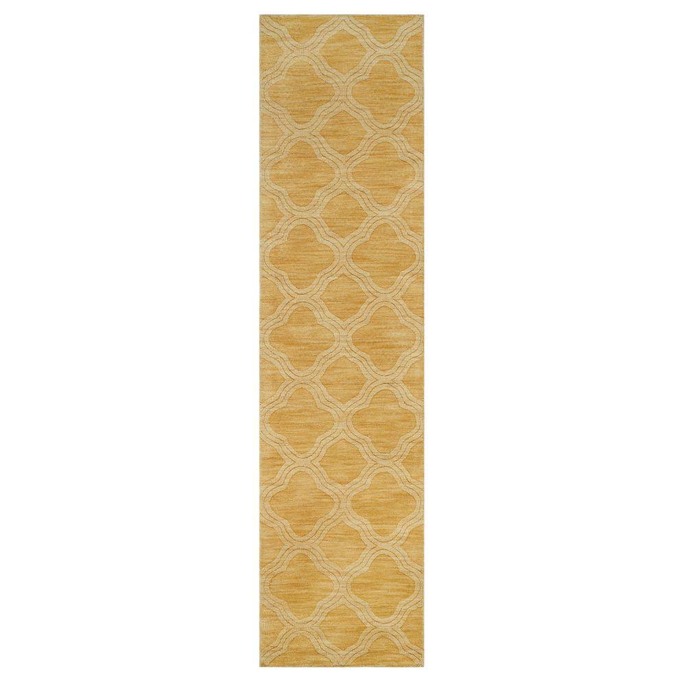 Home Decorators Collection Morocco Gold 3 ft. x 10 ft. Runner Rug