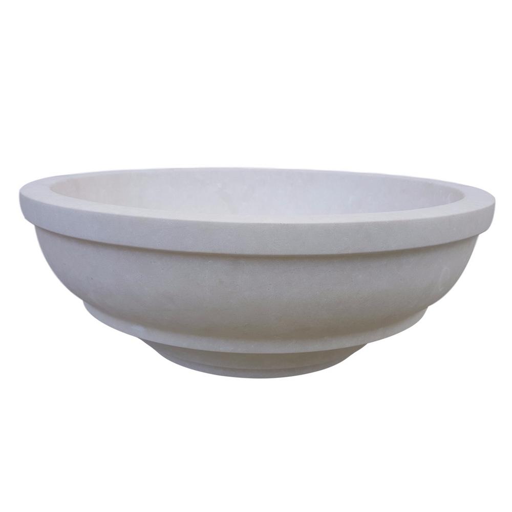 Natural Stone Vessel Sinks Bathroom Sinks The Home Depot