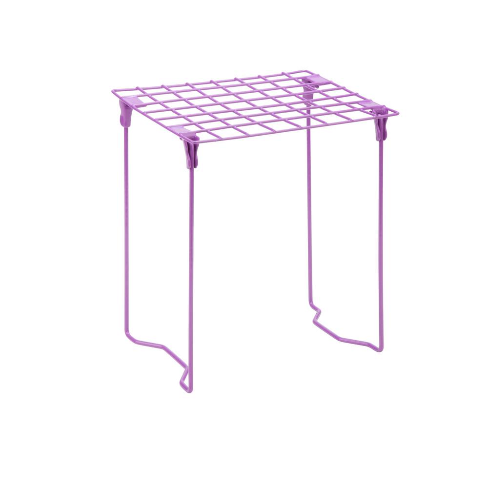 HoneyCanDo Excessory Locker Shelf in PurpleBTS06609 The Home Depot