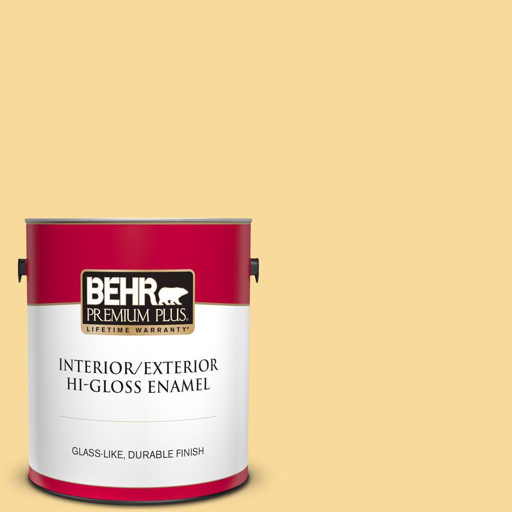 behr premium plus 1 gal 360c 3 honey tone hi gloss behr premium plus 1 gal 360c 3 honey tone hi gloss