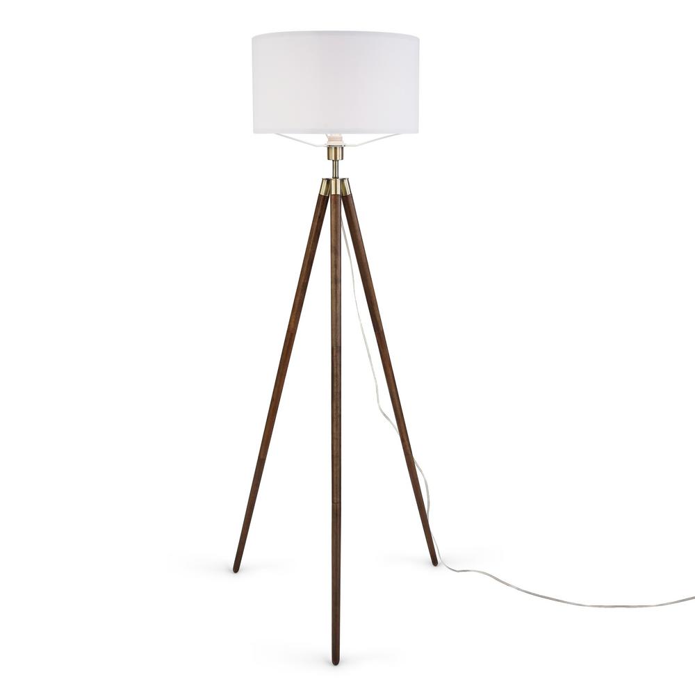 bronze tripod floor lamp