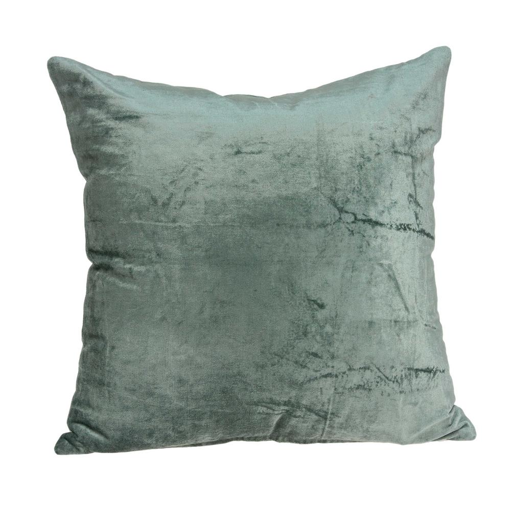 Homeroots Jordan 20 In Sea Foam Solid Color Throw Pillow Cover