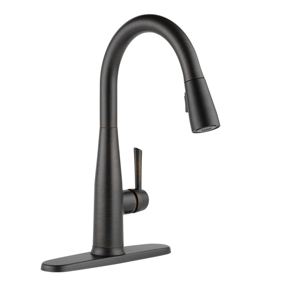 Delta Essa Touch2o Single Handle Pull Down Sprayer Kitchen Faucet