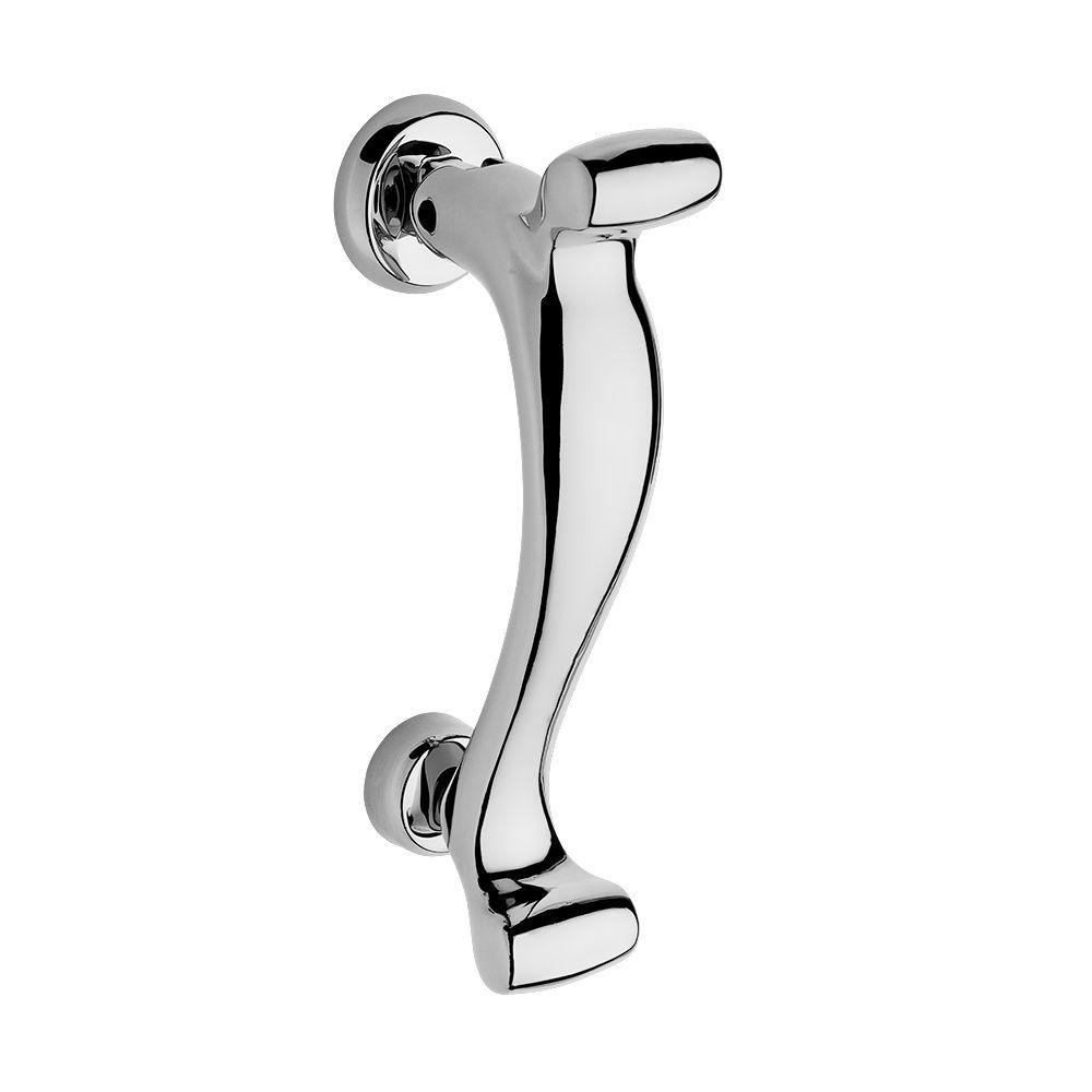 Baldwin Polished Chrome SShaped Door Knocker9BR7001003 The Home Depot