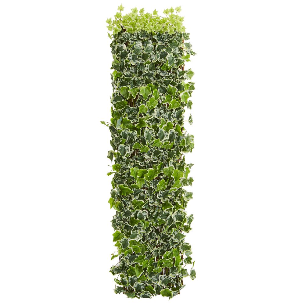 Nearly Natural Indoor Outdoor 39 In English Ivy Expandable Fence English Ivy Expandable Fence