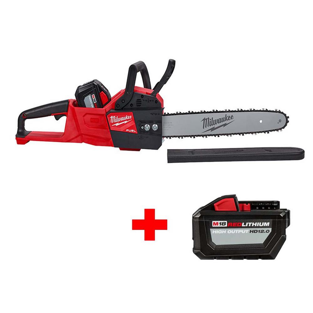 Milwaukee M18 FUEL 16 in. 18-Volt Lithium-Ion Battery Brushless