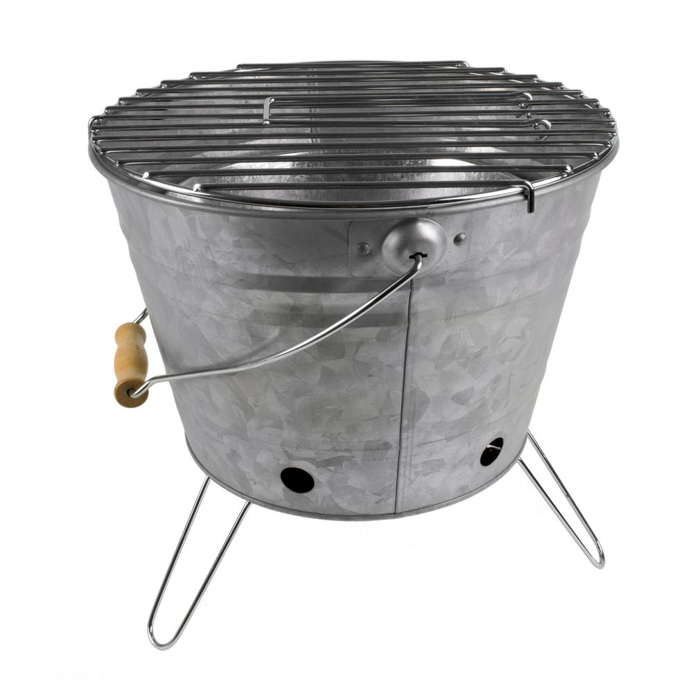 Artland Masonware Portable Silver Colored Beach Grill 10411a Artland Masonware Portable Silver Colored Beach Grill 10411a