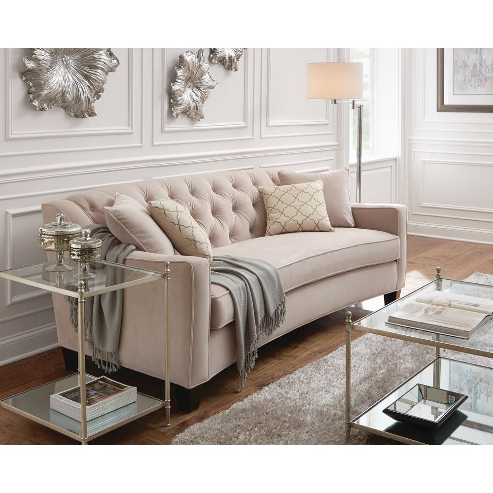 Home Decorators Collection Riemann 81 5 In Pearl Polyester Sofa Home Decorators Collection Riemann 81 5 In Pearl Polyester Sofa 9419200810 The Depot