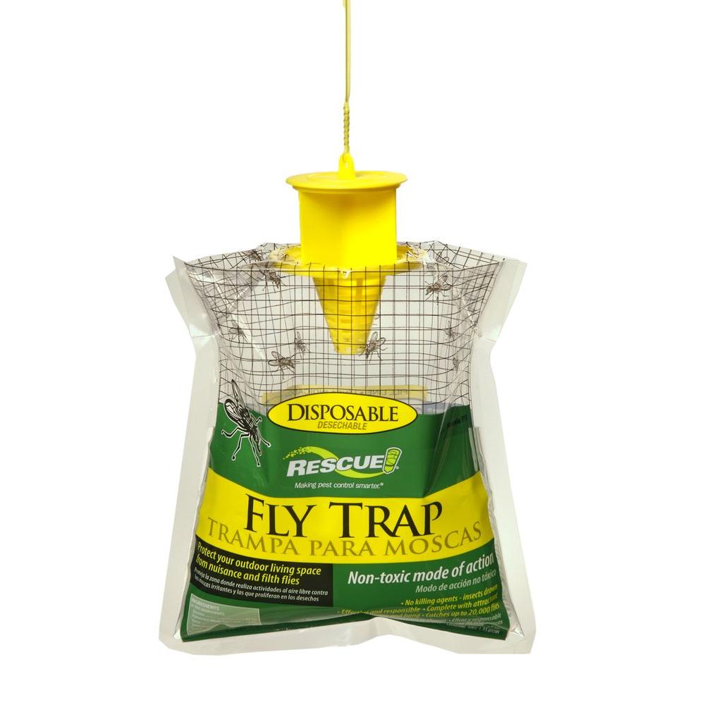 RESCUE Disposable Fly Trap-FTD-DB12 - The Home Depot