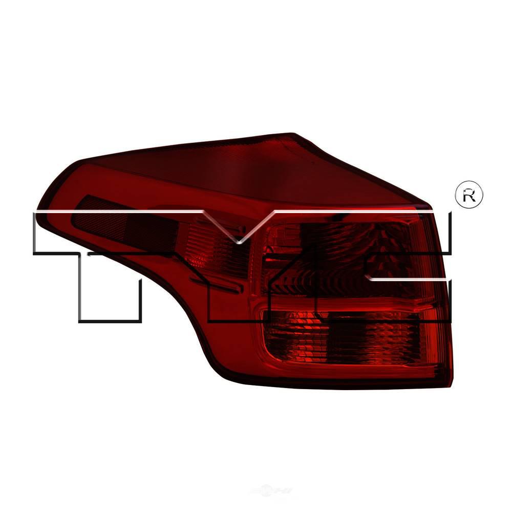 TYC Tail Light Assembly 20132014 Toyota RAV4 L ELECTRIC11657800