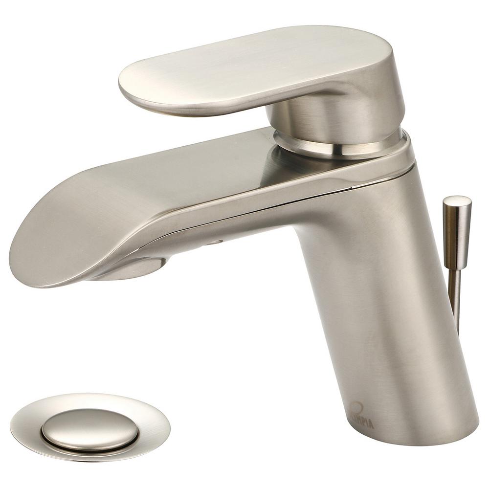 Olympia Faucets i1 Single Hole Single-Handle Bathroom ...