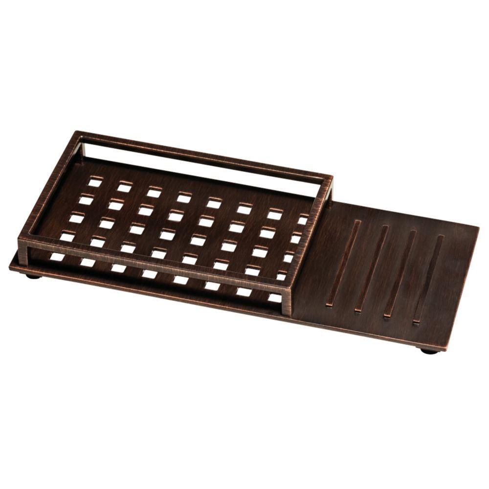 Delta Faucet 77612-RB Vero Bath Hardware Accessory Vanity Tray SpotShield Venetian Bronze