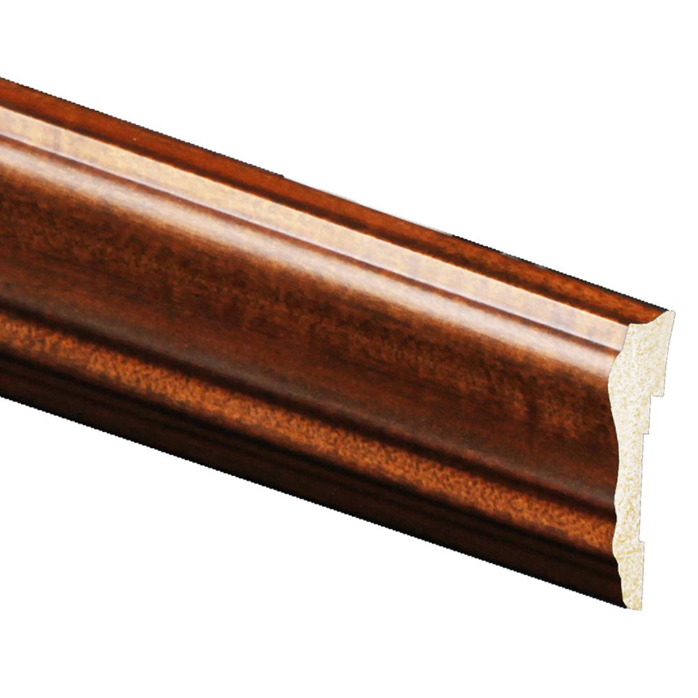 5 8 In X 2 5 8 In X 96 In Polystyrene Mahogany Chair Rail Moulding 5 Pack