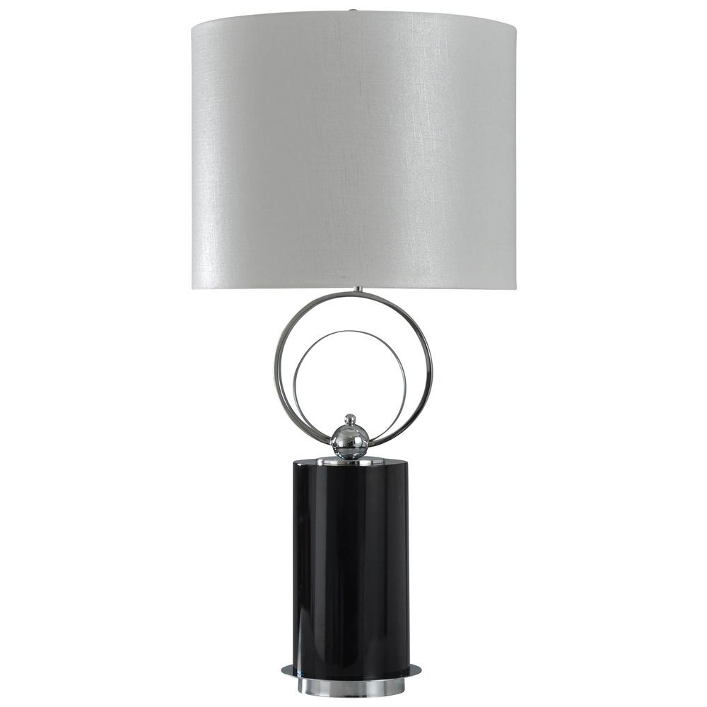 black silver table lamps
