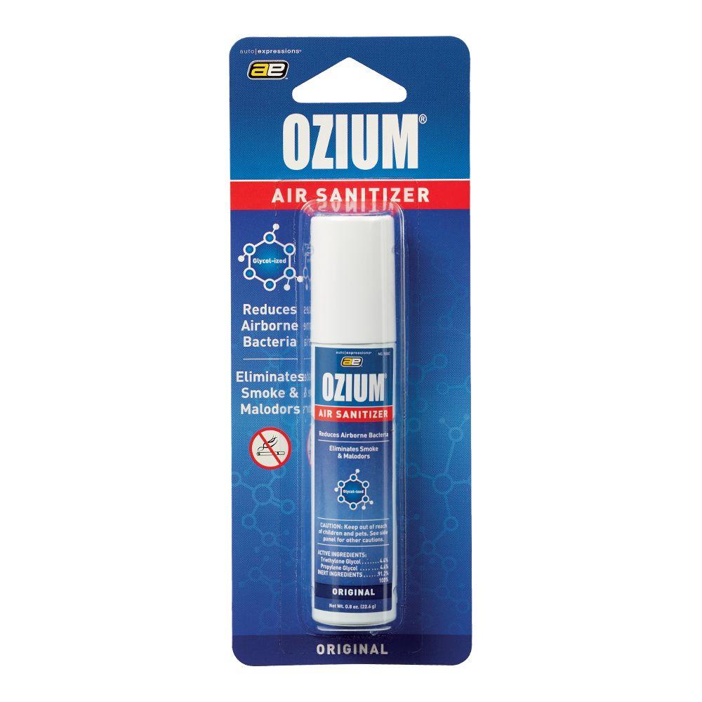 Ozium 0 8 Oz Air Sanitizer Spray Original Scent Oz1p12 The Home Depot Ozium 0 8 Oz Air Sanitizer Spray Original Scent