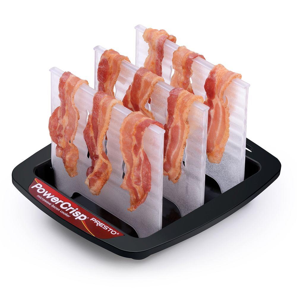 Presto Microwave Bacon Cooker Dishwasher Safe 05101 The Home Depot Presto Microwave Bacon Cooker