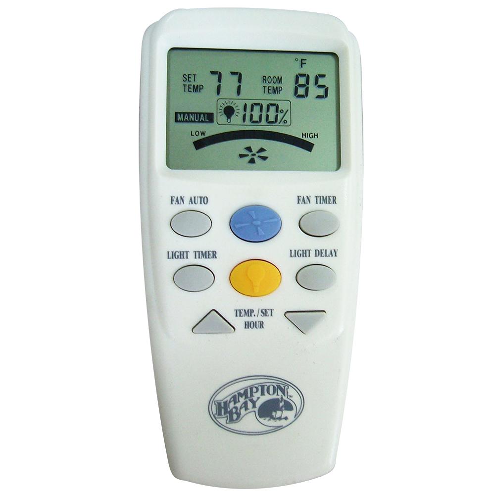Hampton Bay LCD Display Thermostatic Remote Control-60001 ...