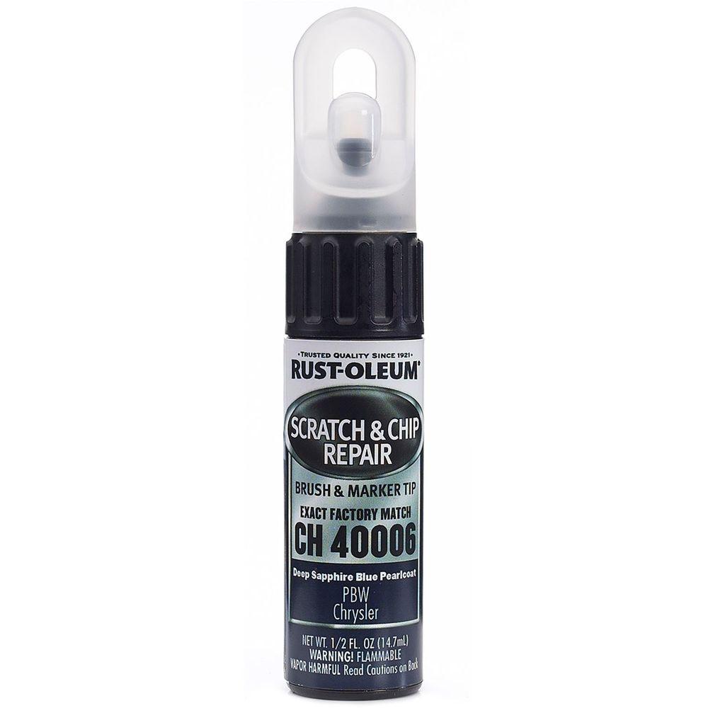 RustOleum Automotive 0.5 oz. Deep Sapphire Blue Pearlcoat Scratch and