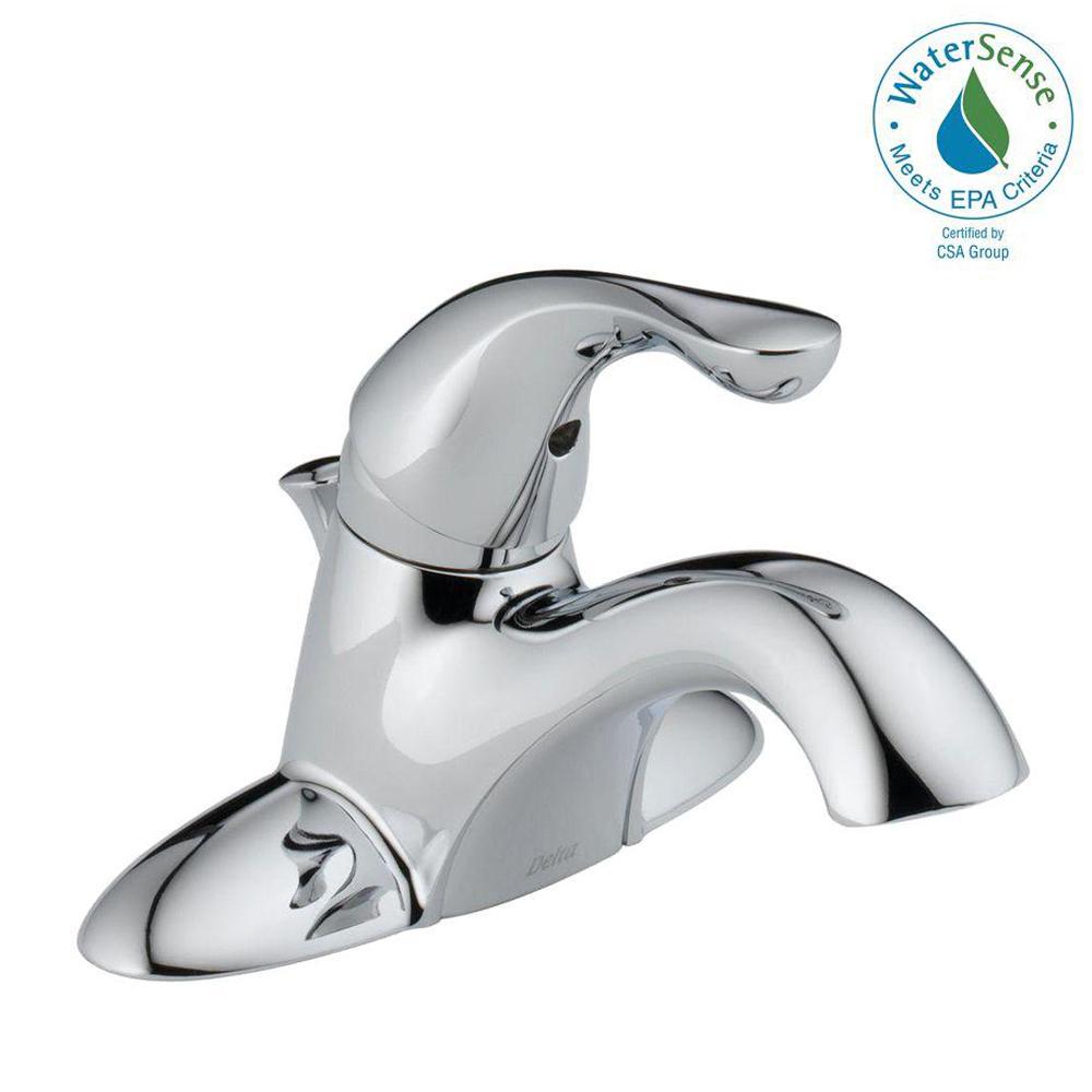 Delta Classic 4 In Centerset Single Handle Bathroom Faucet In