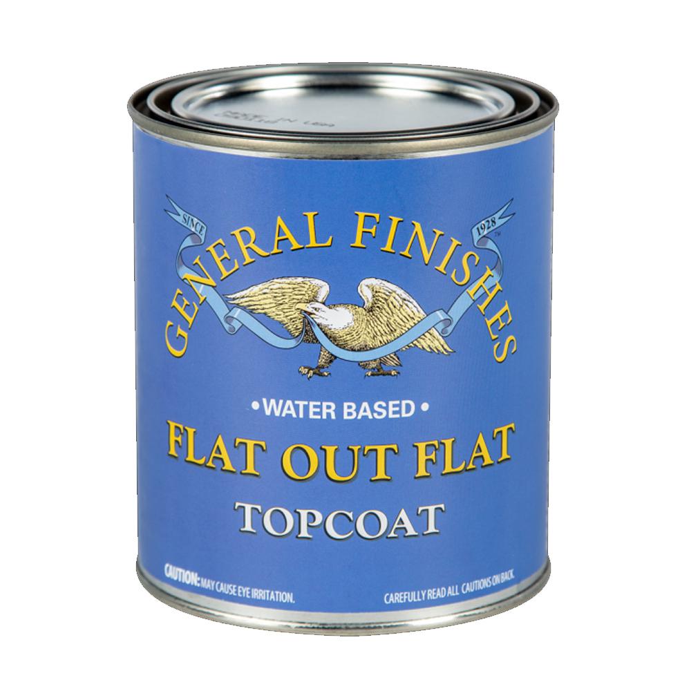 General Finishes 1 qt. Flat Out Flat Acrylic Interior TopcoatGF.QFO