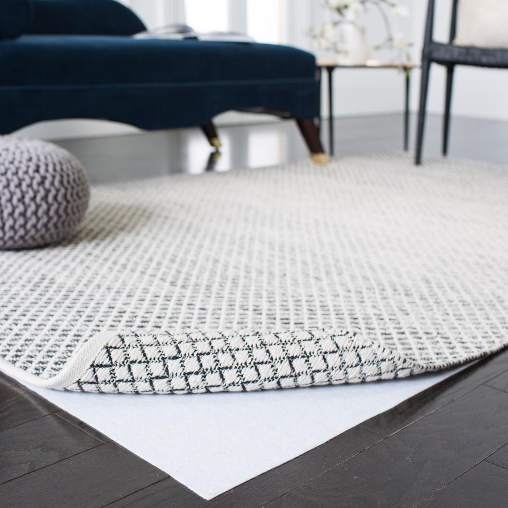 Safavieh Carpet To White 9 Ft X 12 Rug Pad