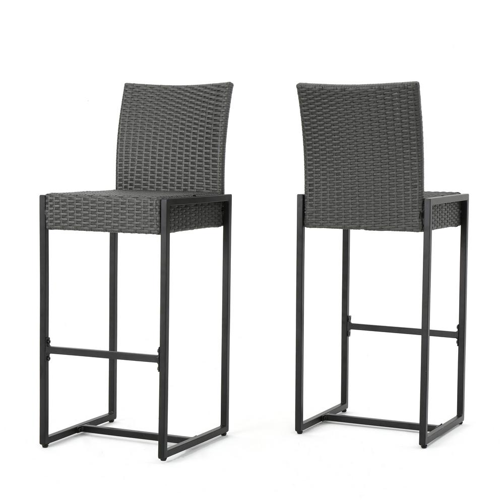 Outdoor Wicker Bar Chairs Off 75, Dale Wicker Bar Stool With Cushion
