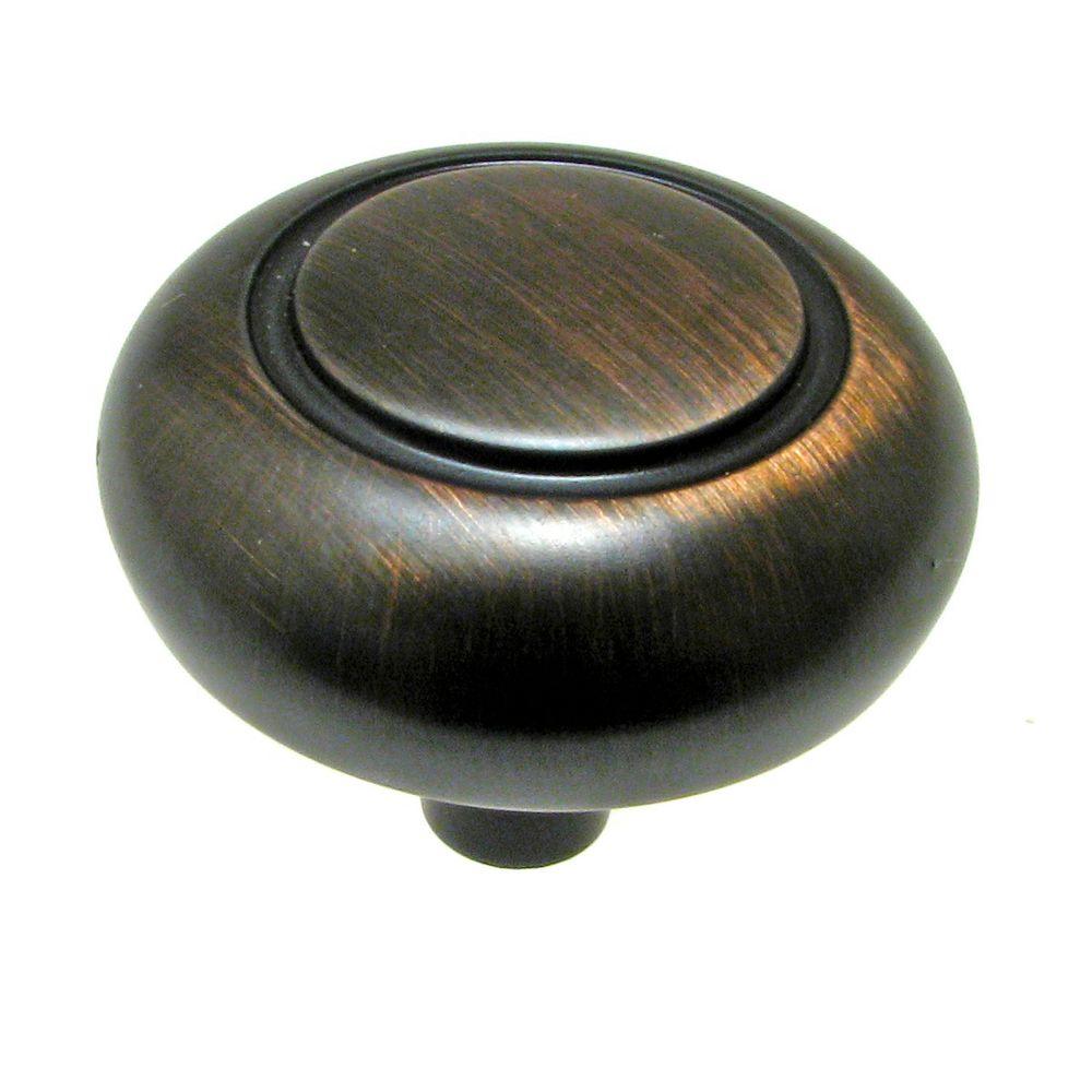 Richelieu Hardware 117/64 in. Brushed Oil Rubbed Bronze Knob