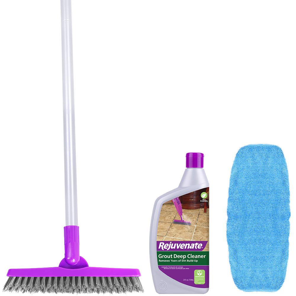 Rejuvenate Tile & Grout Cleaners Bathroom Cleaners The Home Depot